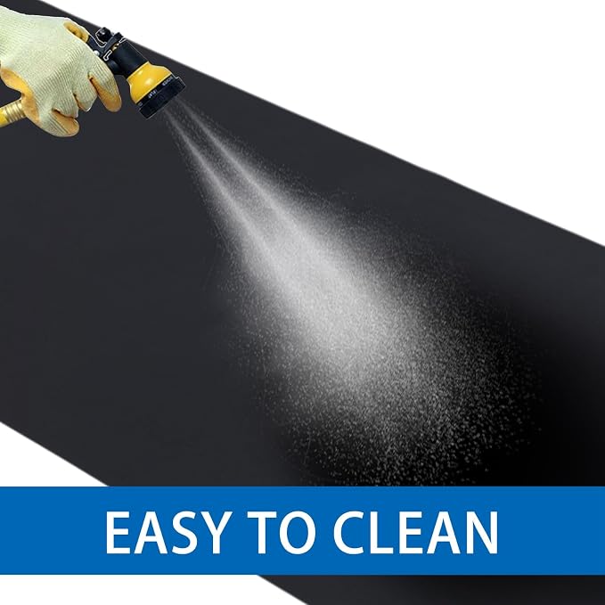 Motorcycle Mat 98 x 31 Inch Garage Floor Rug Washable Parking Mats - Image 3