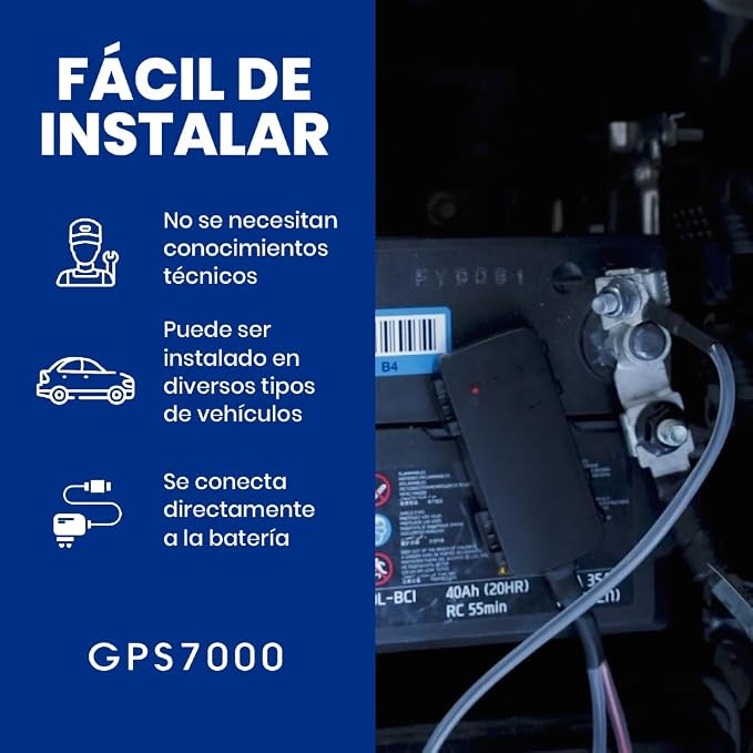 GPS7000-4G Hidden GPS Tracker for Vehicles | 30 Days of Service Included | Easy - Image 6