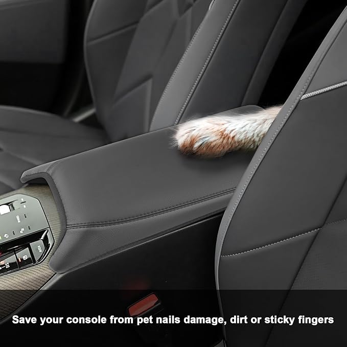 SXCY for 2025 BMW X3 Armrest Cover for 2025 BMW X3 Accessories 2025 X3 Center - Image 4