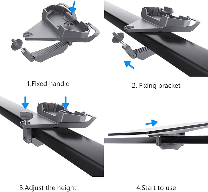 Starlink Mini Mount for Roof Rack & Car Dash, Adjustable Starlink Mini Dishy - Image 4