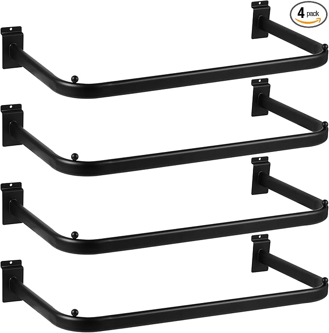 Polmart Slatwall Steel U-Shape Hanger Rail by Polmart