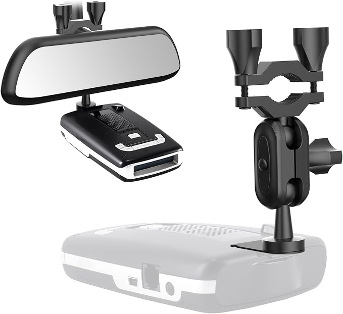 Radar Detector Mount, Rearview Mirror Stem Radar Detector Mount, by SDSACZMU