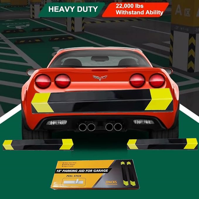 Heavy Duty Parking Aid for Garage, Parking Aids Protects Car, Parking Stopper - Image 5