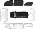 8pcs Car Window Shades for GMC Yukon XL&Chevy Suburban 2021-2026 Accessories by Unknown