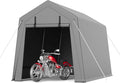 TrailBlaze 7x12ft Outdoor Portable Storage Shelter Shed, Carport Storage Shed by Unknown