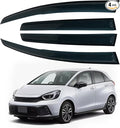 4PCS Rain Guards Window Visors Fits by CHYKORLA