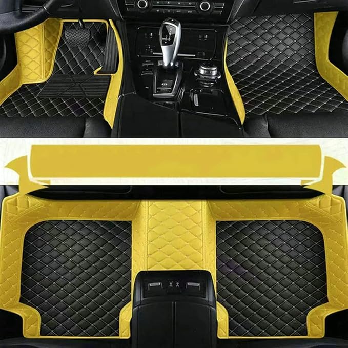 Custom All-Weather Protection Luxury Leather Floor Mats - Image 8