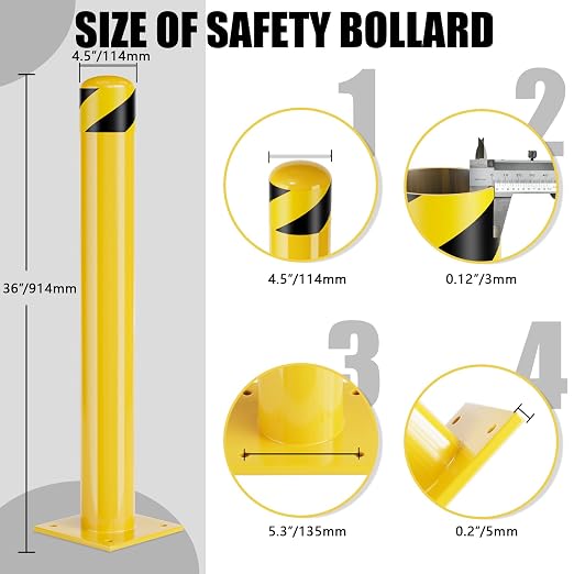 Safety Bollards, Steel Bollard Post - Image 2