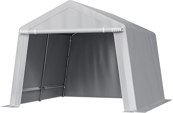 VEVOR Outdoor Storage Shed, 10 x 10 ft Portable Storage Tent - Image 12