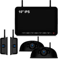 Fookoo HD 10" Wireless 4 RV Backup Camera System by FOOKOO