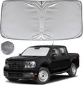 KAYZT Windshield Sun Shade for 2022 2023 2024 2025 Ford Maverick Foldable by KAYZT