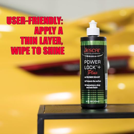Jescar Power Lock Plus Polymer Sealant - 16oz - Durable High-Gloss Paint Sealant - Image 6