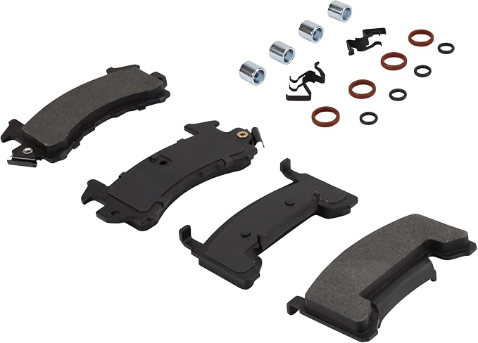 Premium Semi-Metallic Front Brake Pads Compatible - Image 2