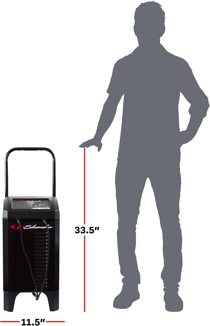 Schumacher Electric 4-in-1 Wheeled Battery Charger, Maintainer, and Engine - Image 7