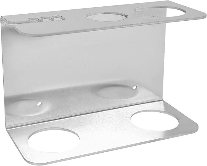 Hand Grease Gun Holder Rack Aluminum Wall Mount Storage Racks Suitable - Image 3