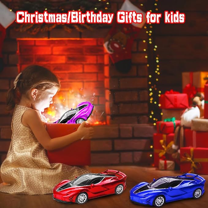 Remote Control Car for Girl, 2.4GHz 4WD Electric RC Cars Toy Racing - Image 7