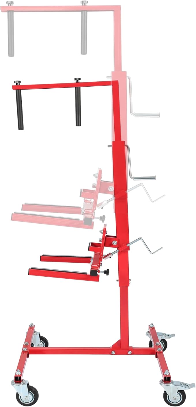 HECASA Adjustable Car Door Installer and Remover Jack Lift Hoist w/Swivel - Image 7
