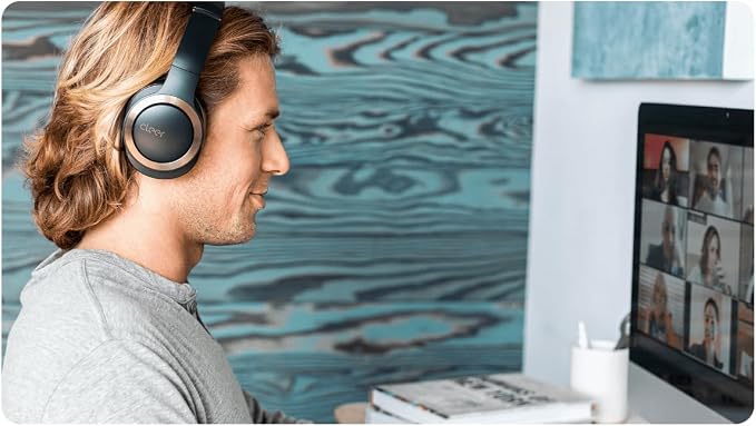 Cleer Enduro ANC Noise Cancelling Over the Ear Bluetooth Headphones - Image 8