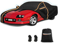 Car Cover for Chevy Camaro 1982-2002, Waterproof 210D Oxford Cloth and Cotton by BIGACOVER