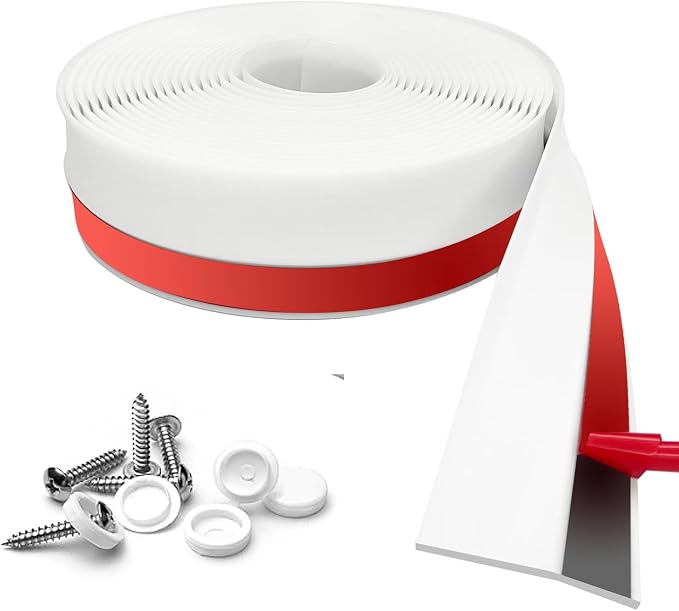 Garage Door Seal Top and Sides Seal Strip, 40FT Universal Garage Door Weather by SHOWMEMY