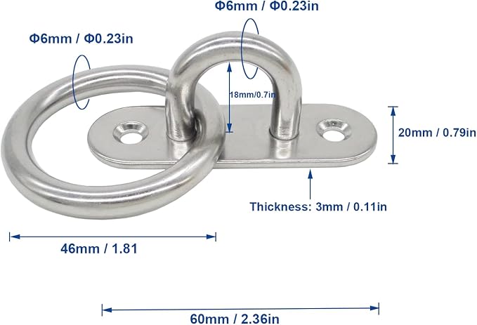 Stainless Steel Ceiling Hooks & Wall Hangers - Image 2