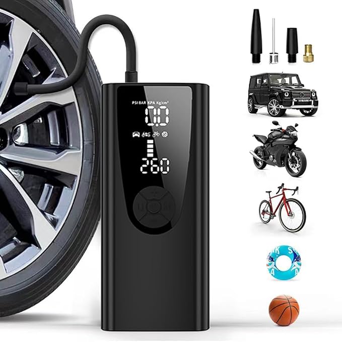 Tire Inflator Portable Air Compressor/Pump by YawyardCompany