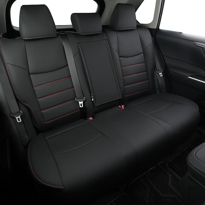 RISINGSTAR Rav4 Seat Covers, fit 2019-2025 Toyota Rav4 XLE LE XLE Premium - Image 4