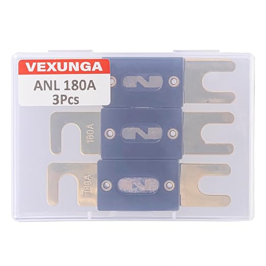 180A ANL Fuse 180 Amp Inline Blade Fuses 32V - Image 5