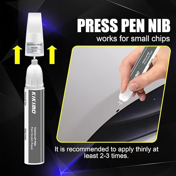 KIKIMO for Mazda Touch Up Paint), Car Paint Repair Kit for Mazda, 2 In 1 - Image 4