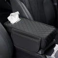 Car Armrest Cover Leather Car Console Covers Box Pad by Rneswi