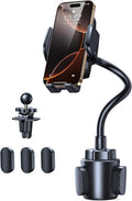 TECKNET Universal Car Cup Phone Holder – Adjustable Cradle Car Mount by Tecknet