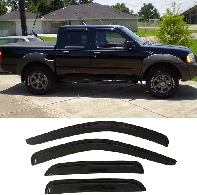 94627 Side Window Visor Wind Vent Deflector fit by STARTSHIP