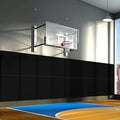 PROGOAL 60"/72" High Gym Wall Padding 2"/4" Thick Foam Basketball Court Wall by PROGOAL