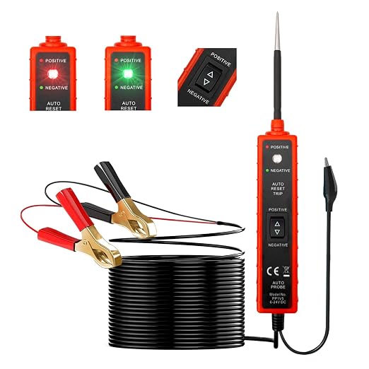 Power Short Circuit Probe Tester, 6V-24V LED Test Light, Short-Circuit Tracking by LUTIFIXOfficial