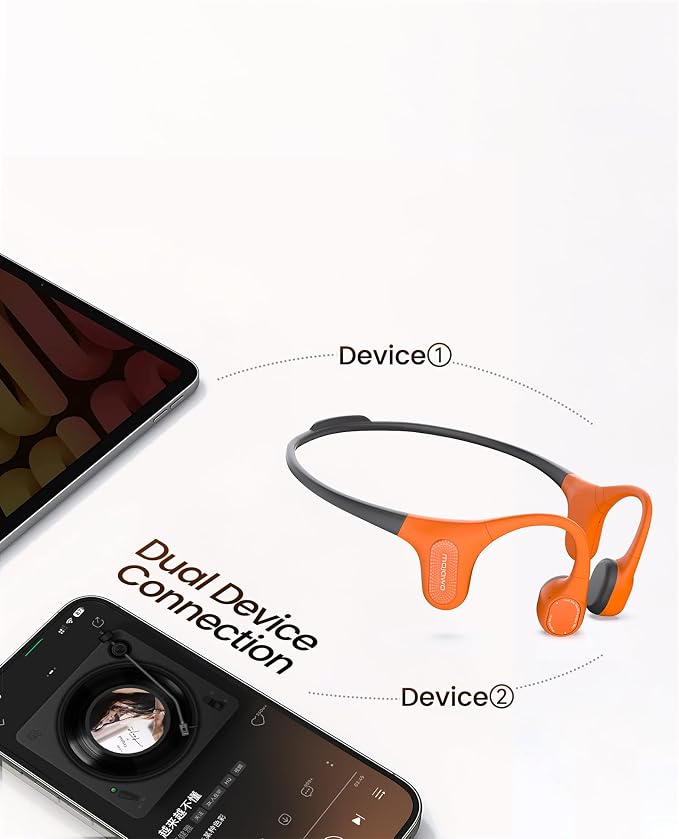 Aerra Bone Conduction Sport Headphones, IP67 Waterproof Workout Earphones - Image 6