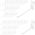 Yuahar Slatwall Hooks 50Pcs 4/6 Inch Slatwall Accessories Heavy Duty Slat Wall by Yauhar