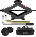 Scissor Jack 3 Ton, 4.1"-18.3" Lifting Car Jack, Heavy Duty Car Jack Kit by IMAYCC