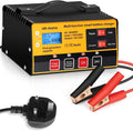Outerman Car Battery Charger, 12V-12A/24V-8.5AMH Smart Automatic Battery Charger by Outerman