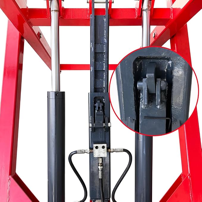 Portable Mid Rise Scissor Lift 6000LBS Lifting Capacity AK-X66 MAX. Lifting - Image 6