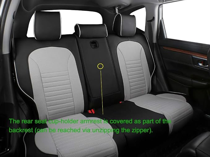 EKR Accord Car Seat Covers for Honda Accord EX-L, Hybrid 2018 2019 2020 2021 - Image 5