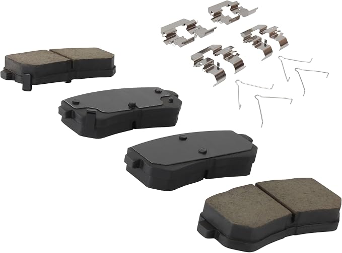 Premium Ceramic Rear Brake Pads Compatible - Image 2
