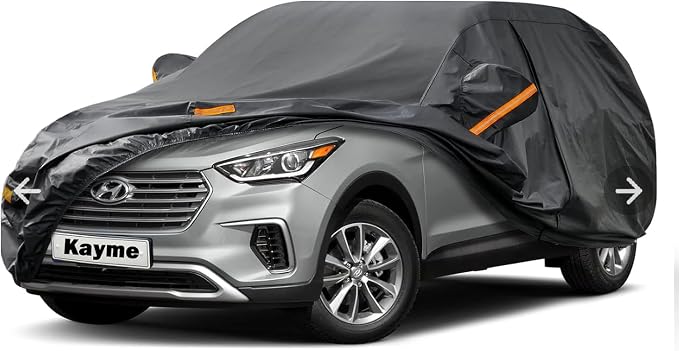 Kayme 7 Layers SUV Car Cover Custom Fit by kayme