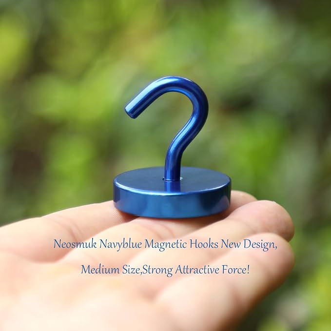 Neosmuk Magnetic Hooks, Cruise Ship Essentials, 120lb+ Heavy Duty Magnetic Hooks - Image 4