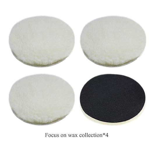 Car Foam Polishing Buffing Kit, Polishing Buffing Pads, Wool Pads, Polishing & - Image 6