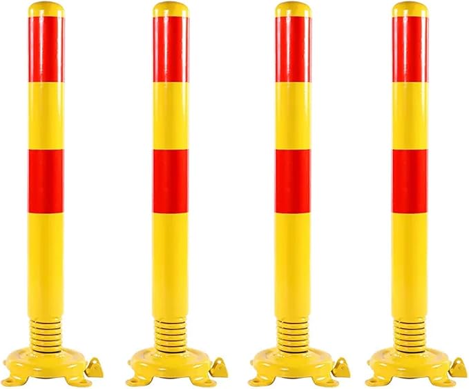 Safety Bollard Post, Spring Parking Post by Unknown