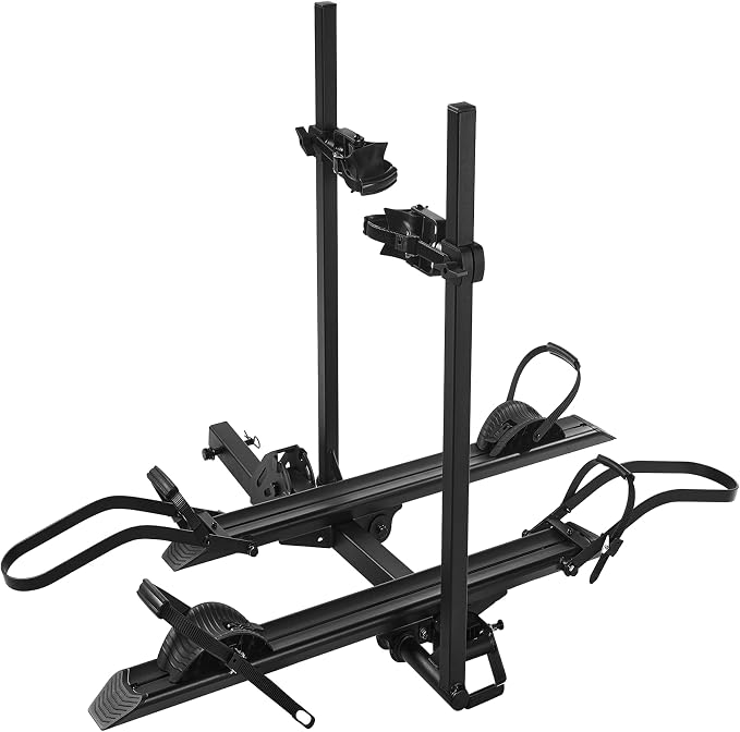 Young E-Bike Rack Hitch Mount Platform Style by YoungElectric