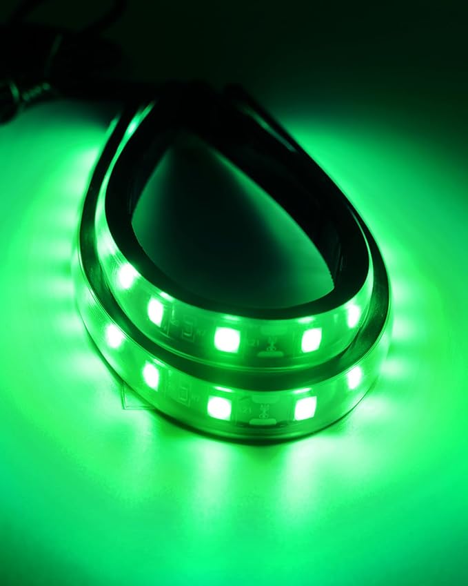 12V Led Light Strip 32CM Waterproof Green Led Strip Lights - Image 5
