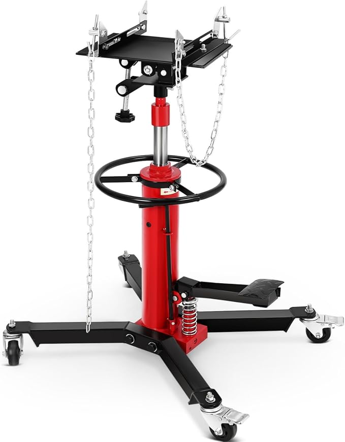 Transmission Jack, 2-Stage Hydraulic Telescopic Jacks, Lifts 34"-68", by HighQualityandFastShipping
