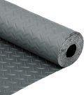 FAHKNS 7.5 X 17 FT Garage Floor Mat, Diamond Plate PVC Flooring Roll Thickened by FAHKNS