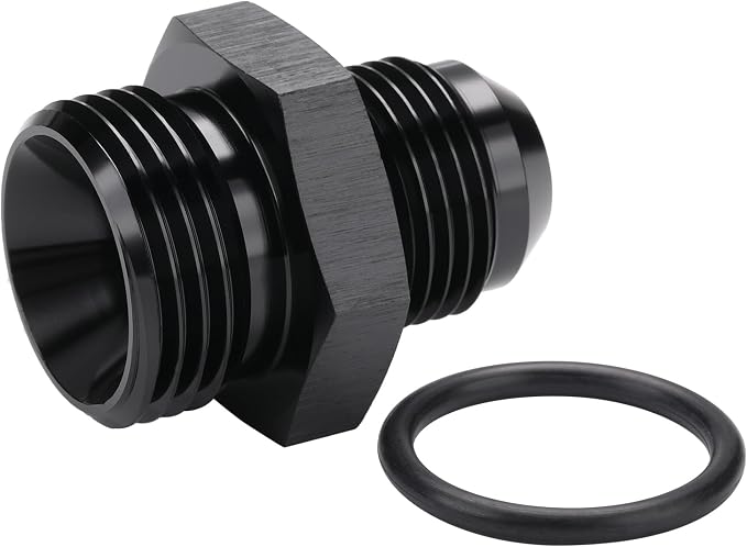 10AN Male Flare to 12AN ORB O-ring Boss Fuel Pump Rail Adapter Fitting Aluminum - Image 5